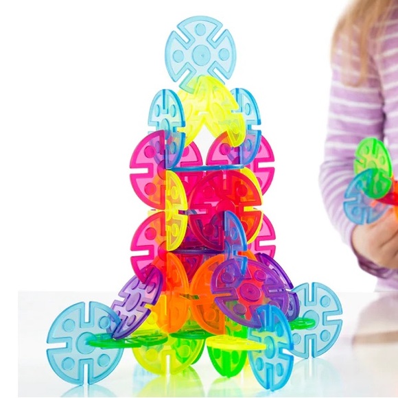 Guidecraft Interlox Discs - 96 Piece Set - Picture 9 of 12